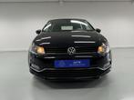 Volkswagen Polo 1.0 75 PK HIGHLINE / E.C.C. AICO / STOEL VER, Auto's, Stof, Gebruikt, Zwart, Zwart