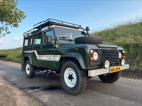 Land Rover Defender One Ten 1985 bijna belastingvrij, Auto's, Land Rover, Particulier, 4x4, Mistlampen, Trekhaak, Defender, Diesel