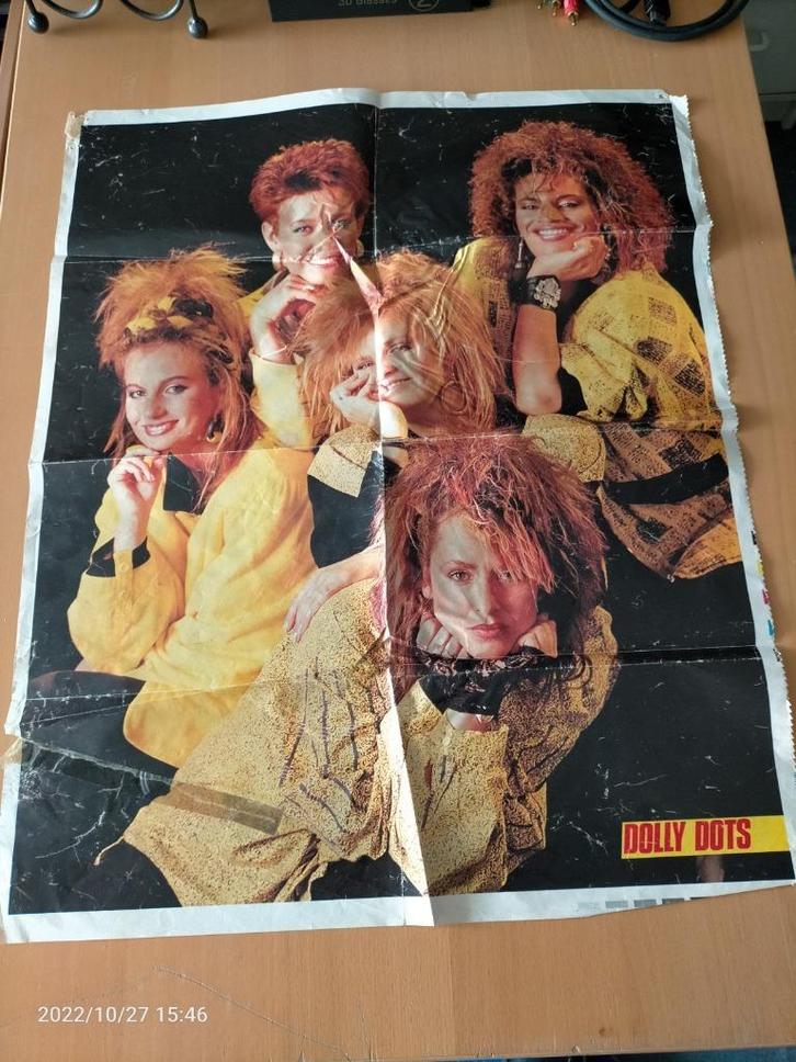 Oude posters pack Dolly dots, Verzamelen, Posters, A1 t/m A3, Rechthoekig Staand, Ophalen
