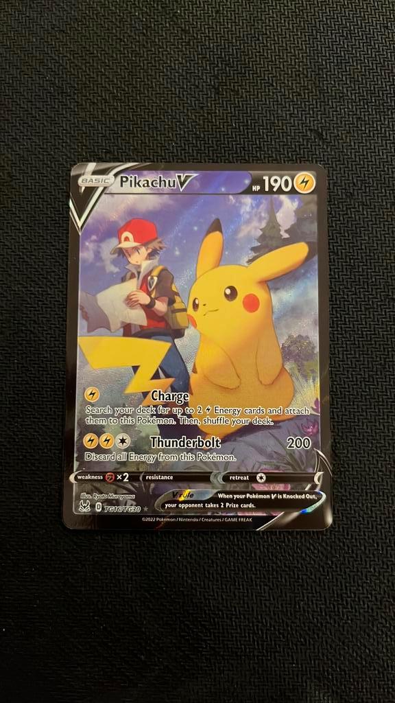 Pikachu - Pokemon, Hobby en Vrije tijd, Verzamelkaartspellen | Pokémon, Zo goed als nieuw, Ophalen of Verzenden