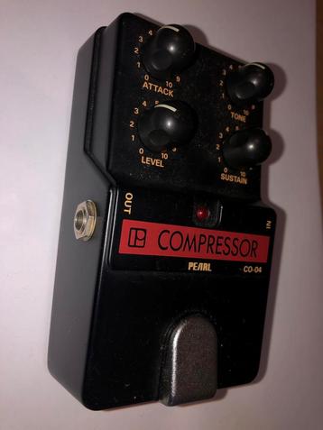 Pearl CO-04 Compressor - Jaren 80 - Gitaar/Bas beschikbaar voor biedingen