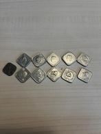 Vierkanten stuivers - 5 cent, Postzegels en Munten, Munten | Nederland, Verzenden, Koningin Juliana, 5 cent, Setje