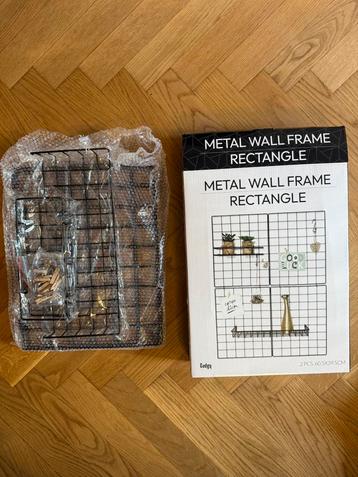 Gadgy Set of 2 Black Metal Wall Grilles beschikbaar voor biedingen