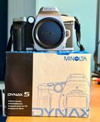 MINOLTA DYNAX 5, Audio, Tv en Foto, Fotocamera's Analoog, Ophalen of Verzenden, Zo goed als nieuw, Spiegelreflex, Minolta