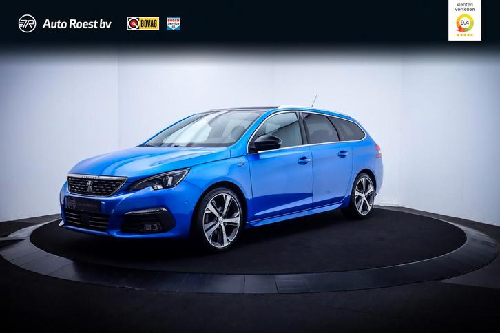 Peugeot 308 SW 1.2T GT-Pack PANO | 360 CAM | DENON AUDIO | M, Auto's, Peugeot, Bedrijf, Te koop, ABS, Achteruitrijcamera, Adaptive Cruise Control
