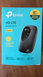 TP-Link M7200 4G MiFi Router-4G Mobiele WiFi Hotspot, Ophalen of Verzenden, Zo goed als nieuw