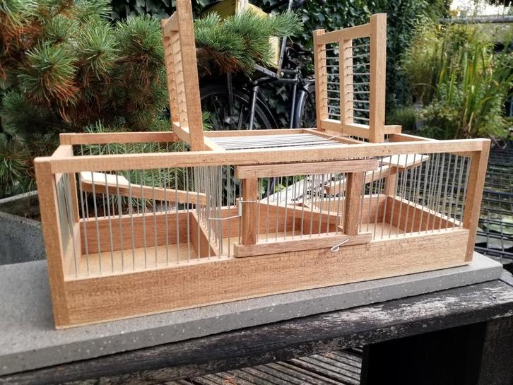 Vangkooien klepkooien, Dieren en Toebehoren, Vogels | Hokken en Kooien, Nieuw, Vogelkooi, Hout, Ophalen of Verzenden