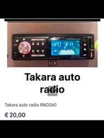 Takara Autoradio - Nieuw in doos met garantie!, Ophalen of Verzenden, Nieuw
