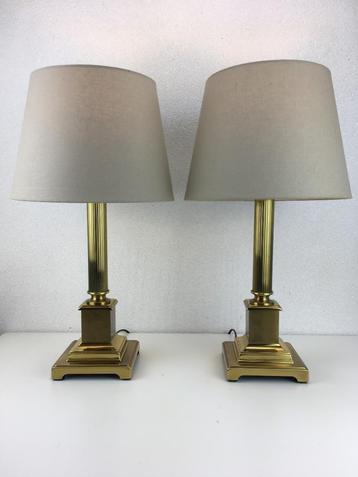 2 Herda kolomzuil tafellampen formaat XL beschikbaar voor biedingen