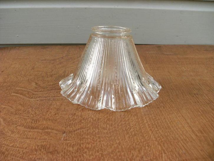 Klein antiek holophane lampenkapje, Antiek en Kunst, Antiek | Lampen, Ophalen of Verzenden