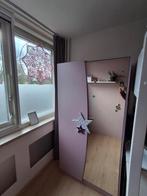 Paarse kledingkast met spiegel, Huis en Inrichting, Kasten | Kledingkasten, Ophalen