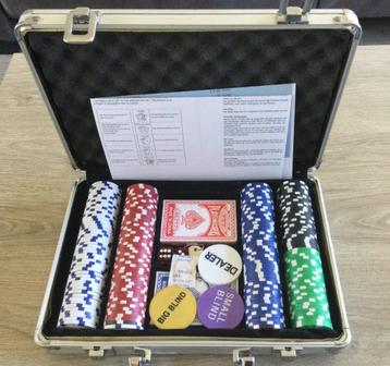 Poker spel in Aluminium Koffer beschikbaar voor biedingen
