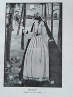 1929, TEEKENING RIJKA BLEEKER, Verzamelen, Tijdschriften, Kranten en Knipsels, Ophalen of Verzenden, 1920 tot 1940, Tijdschrift