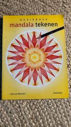 Mandala Tekenen Basisboek - Lidia van Woerden, Ophalen of Verzenden, Zo goed als nieuw, Tekenen en Schilderen, Geschikt voor kinderen