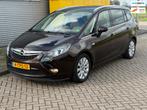 Opel Zafira Tourer 1.4 Cosmo Bj 2014 ECC Airco Navi Pdc Came, Euro 5, Gebruikt, 4 cilinders, Bruin