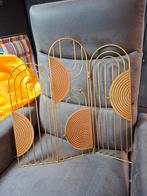 Leuk wandbord goudkleurig, Huis en Inrichting, Ophalen of Verzenden, Nieuw, Overige typen