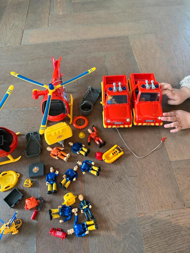 Brandweerman Sam Speelgoed Set, Kinderen en Baby's, Speelgoed | Bouwstenen, Gebruikt, Overige merken, Ophalen of Verzenden
