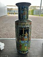 Chinese Famille Noire Vaas met Hofdames, Ophalen of Verzenden