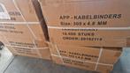 partij kabelbinders 300x4.8mm transparant, Kabel, Kabel, Overige typen, Nieuw