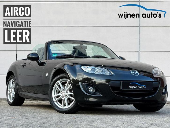 Mazda MX-5 NC (FL) 1.8/ Navi/ Leer/ Airco/ Bose Soundsystem, Auto's, Mazda, Bedrijf, Te koop, MX-5, ABS, Airbags, Airconditioning
