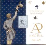 persoonlijke zilveren postzegel anton pieck 1895-1987, Postzegels en Munten, Postzegels | Nederland, Ophalen of Verzenden, Na 1940