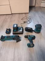 Makita Gereedschap Set met 2 Accu's, Ophalen of Verzenden