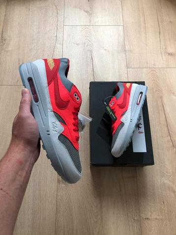 Nike Air Max 1 CLOT Kiss of Death Solar Red (EU 44,5) beschikbaar voor biedingen