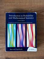 Introduction to probability and Mathematical Statistics, Boeken, Ophalen of Verzenden, Beta, Zo goed als nieuw, WO