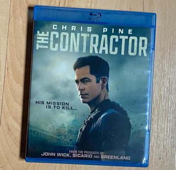THE CONTRACTOR BLU-RAY NLO CHRIS PINE KIEFER SUTHERLAND beschikbaar voor biedingen