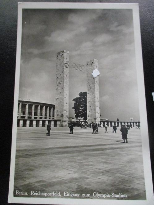 3e Rijk postkaart - Berlijn - Reichssportfeld 1936, Verzamelen, Ansichtkaarten | Themakaarten, 1920 tot 1940, Politiek en Historie