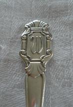 Gero verzilverd lepeltje Letter lepeltje - Letter W, Ophalen of Verzenden