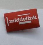 Pin - Middelink, Ophalen of Verzenden, Zo goed als nieuw, Merk, Speldje of Pin