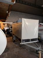Aanhanger met huif 750kg   258x131cm, Ophalen, Zo goed als nieuw
