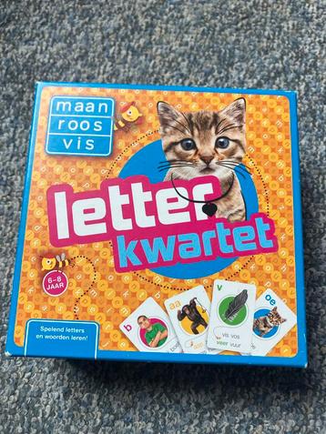 Letter kwartet beschikbaar voor biedingen