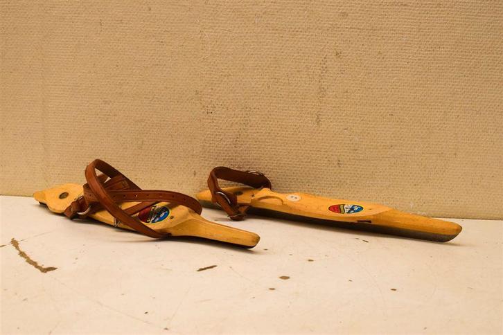 Vintage Houten Houtjes Batavus Grand prix 46803, Sport en Fitness, Schaatsen, Gebruikt, Overige typen, Viking, Ophalen of Verzenden