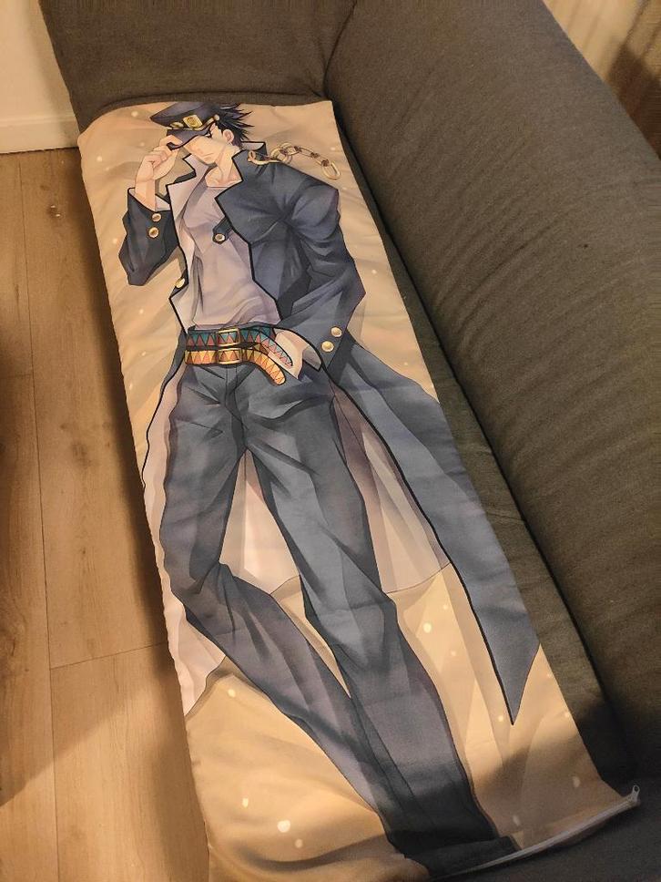 dakimakura kussensloop anime jojo nieuw, Huis en Inrichting, Slaapkamer | Beddengoed, Nieuw, Hoeslaken of Sloop, Eenpersoons, Overige kleuren