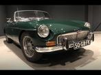 MG B B, Auto's, Oldtimers, Zwart, 95 pk, Cabriolet, Leder