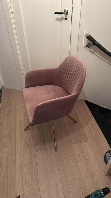 Fluwelen stoel Westwing