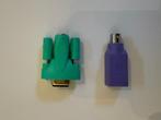 Mouse + Keyboard Adapter (USB to Adapter to PS2), Ophalen of Verzenden, Gebruikt