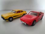 2 corgi modelauto's  ford capri en porsche 924, Ophalen of Verzenden, Zo goed als nieuw, Auto, Corgi