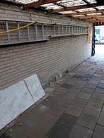 aluminium ladder, Doe-het-zelf en Verbouw, Steigers, Ophalen, Gebruikt, Overige typen, 5 meter of hoger
