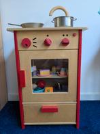 Leuke houten speelkeuken / Van Dijk Toys, Kinderen en Baby's, Speelgoed | Houten speelgoed, Ophalen, Gebruikt, Meubelstuk of Keukentje