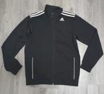 Zwart wit Adidas trainings jas vest maat 38/40, Maat 38/40 (M), Adidas, Zwart, Ophalen of Verzenden