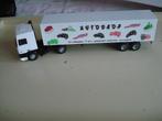 DAF trekker/oplegger Autodrop (Lion Toys), Ophalen, Zo goed als nieuw, Bus of Vrachtwagen, Lion Toys