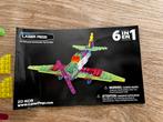 Laser Pegs 6-in-1 vliegtuig Mustang, Ophalen of Verzenden, Gebruikt, Overige merken