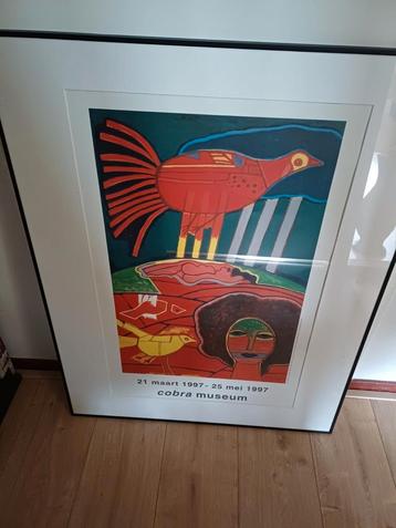 Tentoonstellings affiche Cobra Museum beschikbaar voor biedingen