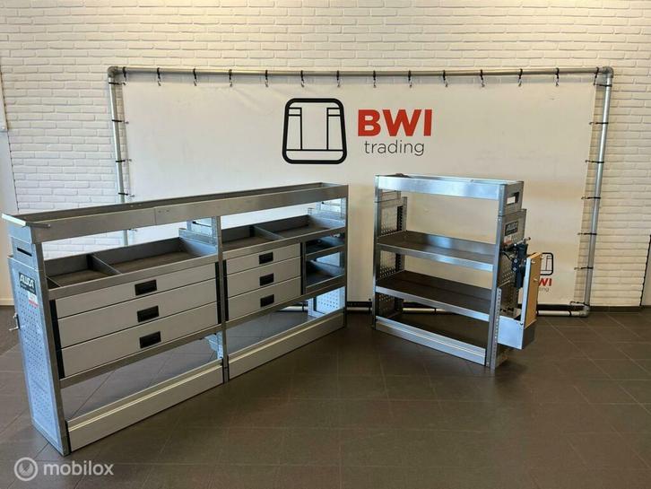 Aluca set bedrijfswageninrichting complete inrichting, Auto diversen, Overige Auto diversen, Ophalen of Verzenden