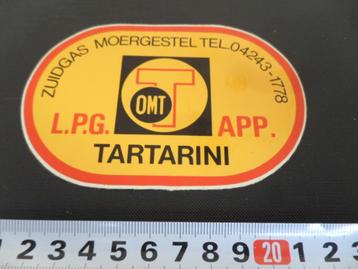 sticker Zuidgas Moergestel L.P.G.  OMT  TARTARINI  beschikbaar voor biedingen