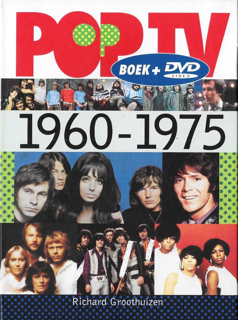 Pop op TV 1960-1975 boek + DVD (muziek op televisie), Cd's en Dvd's, Ophalen of Verzenden, Nieuw in verpakking, Pop
