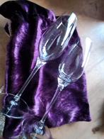 Kristallen Champagneglazen Bourgogne - Nieuw in doos, Ophalen of Verzenden, Nieuw, Overige typen